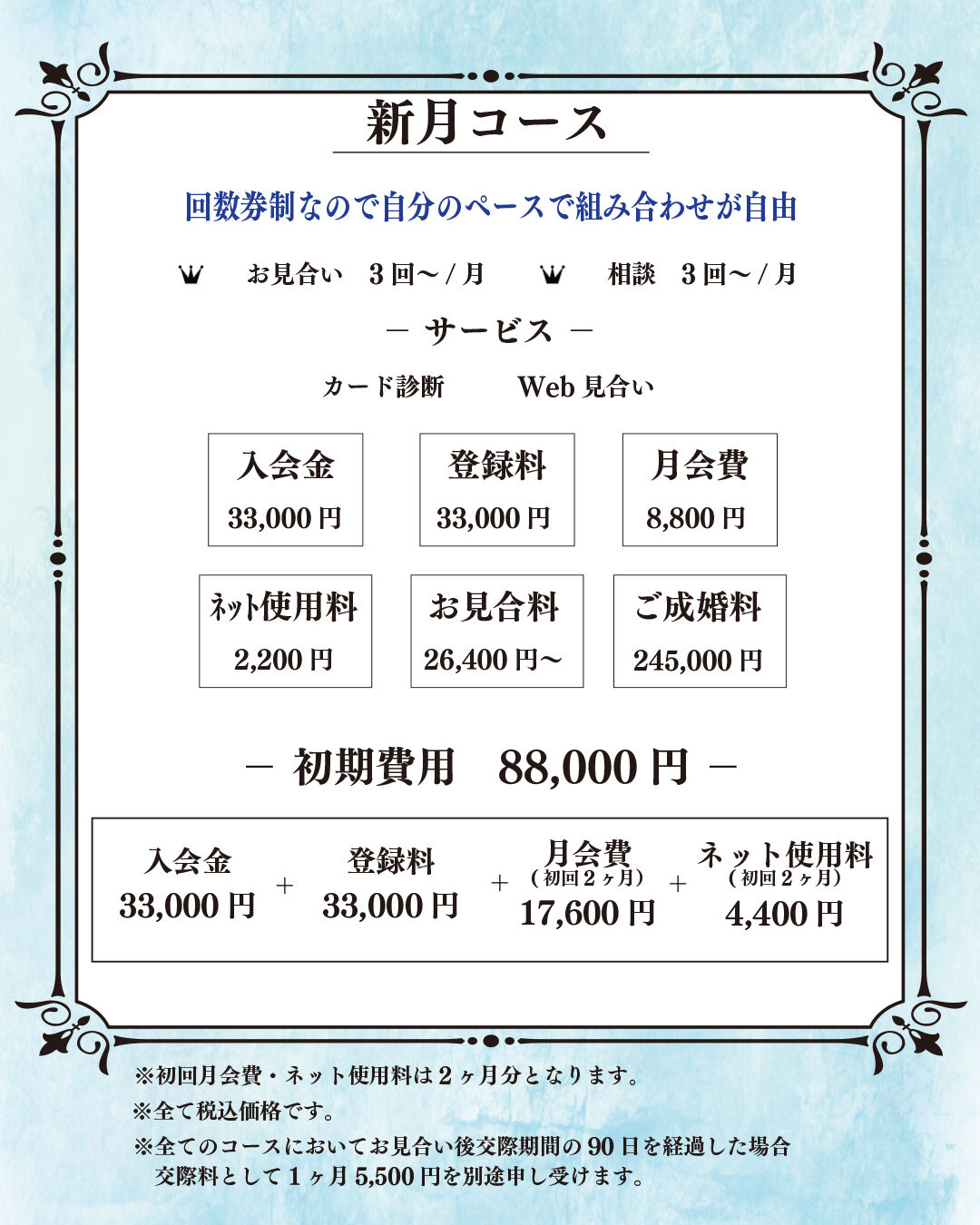 新新月コース
